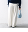 〈手洗い可能〉両面起毛 ドロスト パンツ