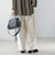 〈手洗い可能〉両面起毛 ドロスト パンツ