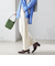 〈手洗い可能〉両面起毛 ドロスト パンツ