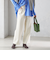 〈手洗い可能〉両面起毛 ドロスト パンツ