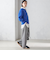 〈手洗い可能〉両面起毛 ドロスト パンツ