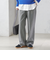 〈手洗い可能〉両面起毛 ドロスト パンツ