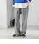 〈手洗い可能〉両面起毛 ドロスト パンツ
