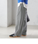 〈手洗い可能〉両面起毛 ドロスト パンツ