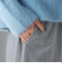 〈手洗い可能〉両面起毛 ドロスト パンツ