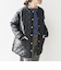 Traditional Weatherwear: ARKLEY キルティング ミドル ノーカラー コート