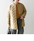 Traditional Weatherwear: ARKLEY キルティング ミドル ノーカラー コート