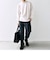 SHIPS any: 〈手洗い可能〉 ミラノリブ モックネック ニット 24FW◇