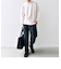 SHIPS any: 〈手洗い可能〉 ミラノリブ モックネック ニット 24FW◇