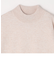 SHIPS any: 〈手洗い可能〉 ミラノリブ モックネック ニット 24FW◇