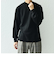 SHIPS any: 〈手洗い可能〉 ミラノリブ モックネック ニット 24FW◇