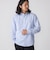【WEB限定】SHIPS: 防シワ・吸水速乾 Drymix(R) ワンポイントロゴバンドカラーシャツ