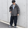 【SHIPS any別注】HINSON: OCTA(R) 中綿 フード ブルゾン◇