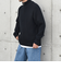 SHIPS any:〈手洗い可能〉ハーフジップ 畦編み ドライバーズ ニット 24FW◇