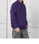 SHIPS any:〈手洗い可能〉ハーフジップ 畦編み ドライバーズ ニット 24FW◇
