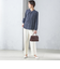 〈手洗い可能〉両面起毛 ストレート パンツ