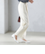 〈手洗い可能〉両面起毛 ストレート パンツ