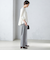 〈手洗い可能〉両面起毛 ストレート パンツ
