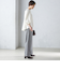 〈手洗い可能〉両面起毛 ストレート パンツ