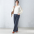 〈手洗い可能〉両面起毛 ストレート パンツ