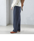 〈手洗い可能〉両面起毛 ストレート パンツ