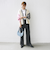 《一部追加予約》【WEB限定】〈手洗い可能〉配色 ポケット カーディガン