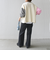 《一部追加予約》【WEB限定】〈手洗い可能〉配色 ポケット カーディガン