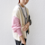 《一部追加予約》【WEB限定】〈手洗い可能〉配色 ポケット カーディガン