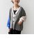 《一部追加予約》【WEB限定】〈手洗い可能〉配色 ポケット カーディガン