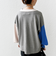 《一部追加予約》【WEB限定】〈手洗い可能〉配色 ポケット カーディガン