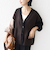 《追加予約》【WEB限定】〈手洗い可能〉配色 ポケット カーディガン