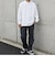 【WEB限定】SHIPS any: ブラッシュド スムース モックネック Tシャツ(ロンT)◇