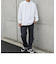 【WEB限定】SHIPS any: ブラッシュド スムース モックネック Tシャツ(ロンT)◇