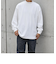 【WEB限定】SHIPS any: ブラッシュド スムース モックネック Tシャツ(ロンT)◇