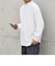 【WEB限定】SHIPS any: ブラッシュド スムース モックネック Tシャツ(ロンT)◇