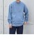 【WEB限定】SHIPS any: ブラッシュド スムース モックネック Tシャツ(ロンT)◇