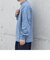 【WEB限定】SHIPS any: ブラッシュド スムース モックネック Tシャツ(ロンT)◇