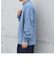 【WEB限定】SHIPS any: ブラッシュド スムース モックネック Tシャツ(ロンT)◇