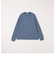 【WEB限定】SHIPS any: ブラッシュド スムース モックネック Tシャツ(ロンT)◇