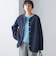 〈手洗い可能〉リバーシブル ボア × フリース ブルゾン