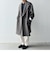 SHIPS any: PURE WOOL MELTON ダブル チェスターコート◇