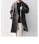 SHIPS any: PURE WOOL MELTON ダブル チェスターコート◇