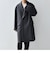 SHIPS any: PURE WOOL MELTON ダブル チェスターコート◇