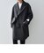 SHIPS any: PURE WOOL MELTON ダブル チェスターコート◇