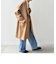 SHIPS any: PURE WOOL MELTON ダブル チェスターコート◇