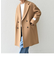 SHIPS any: PURE WOOL MELTON ダブル チェスターコート◇