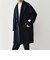 SHIPS any: PURE WOOL MELTON ダブル チェスターコート◇