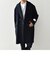 SHIPS any: PURE WOOL MELTON ダブル チェスターコート◇