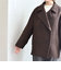 SHIPS any: ウール ミックス コクーン ショート Pコート