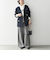 SHIPS any: ウール ミックス コクーン ショート Pコート